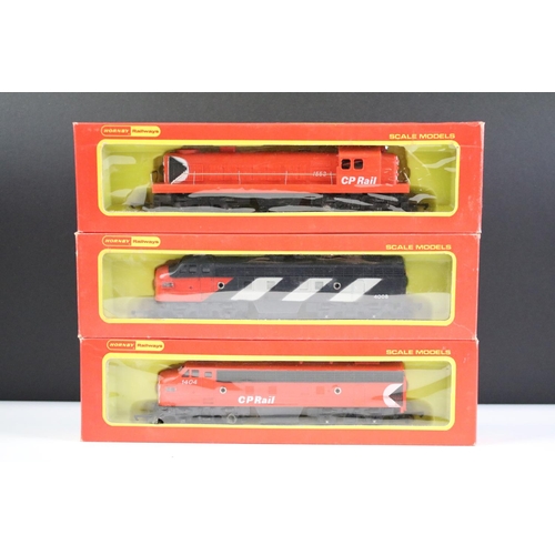 22 - Six boxed Hornby OO gauge locomotives to include R078 BR 4-6-2 Loco Flying Scotsman Class A3, R758 B... 