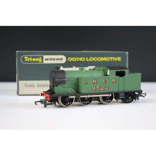 46 - Three boxed Wrenn OO gauge locomotives to include 4-6-2 Mallard, W2217 LNER 9522 0-6-2 and 2-4-0 804... 