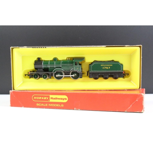 49 - Four boxed Triang Hornby OO gauge locomotives to include R157C Local Two Car Diesel Train, R52 RS LM... 