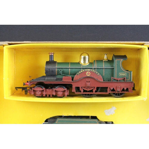 49 - Four boxed Triang Hornby OO gauge locomotives to include R157C Local Two Car Diesel Train, R52 RS LM... 