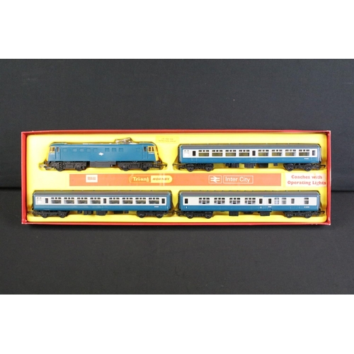 65 - Boxed Triang Hornby OO gauge R644A Inter-City electric train set, complete with locomotive and 3 x c... 