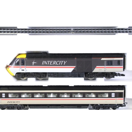 80 - Two boxed OO gauge electric train sets to include Hornby R695 High Speed Train and Lima 104400S 29 s... 