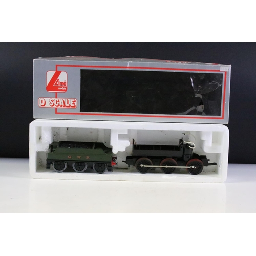 90 - Five Lima O gauge locomotives contained within Lima boxes, all locomotives show fault such as loose ... 