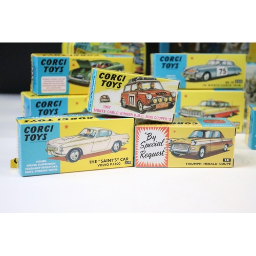 111 - 17 Boxed Corgi Model Club diecast models with certificates to include 261 James Bond Aston Martin, 2... 