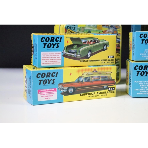 111 - 17 Boxed Corgi Model Club diecast models with certificates to include 261 James Bond Aston Martin, 2... 