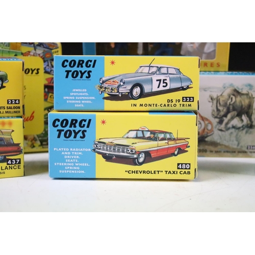 111 - 17 Boxed Corgi Model Club diecast models with certificates to include 261 James Bond Aston Martin, 2... 