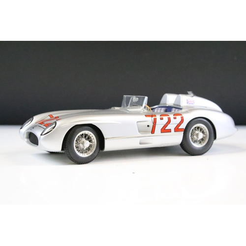 112 - Boxed CMC Exclusive Modelle 1/18 M-066 Mercedes Benz 300 SLR (W196S) Mille Miglia Sieger 1955 diecas... 