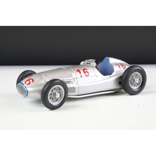 113 - Boxed ltd edn 1/18 CMC M035 Mercedes Benz W165 1939 diecast model. series 2, ex