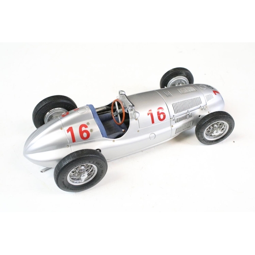 113 - Boxed ltd edn 1/18 CMC M035 Mercedes Benz W165 1939 diecast model. series 2, ex