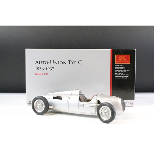 114 - Boxed 1/18 CMC Exclusive Modelle M-034 Auto Union Typ C 1936-37 diecast model, with tag, diecast ex,... 