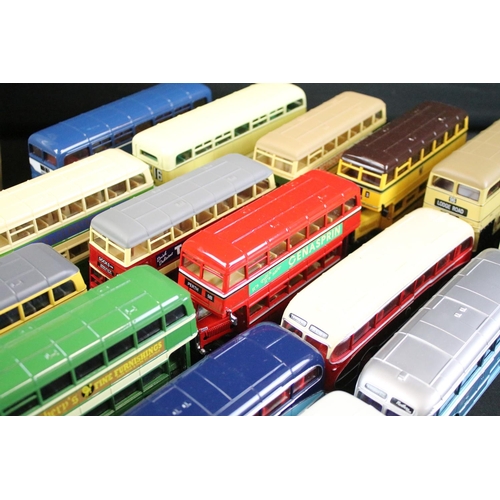 117 - Collection of 42 Corgi diecast model buses / coaches, diecast appears vg. (2)