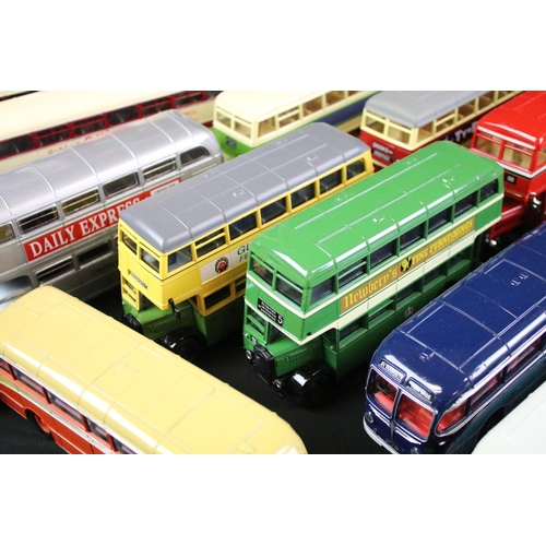 117 - Collection of 42 Corgi diecast model buses / coaches, diecast appears vg. (2)