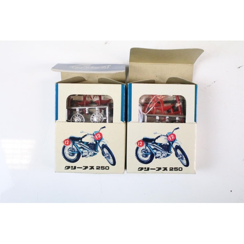 118 - Boxed Giodi Serie Jet 73124 six motorbike set (complete) plus 5 x boxed Giodi Serie Jet motorbikes t... 