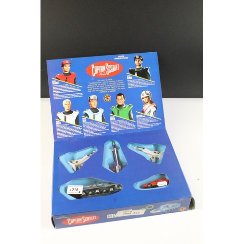 121A - Gerry Anderson - A boxed Vivid Imaginations 51006 Captain Scarlet Spectrum Command Team diecast mult... 