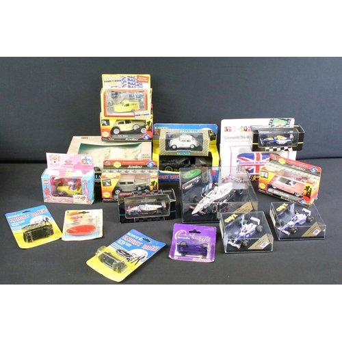 126 - 18 Boxed / carded diecast models to include ERTL 1/25 Knight Rider Knight 2000, 2 x ERTL 1/64 Knight... 