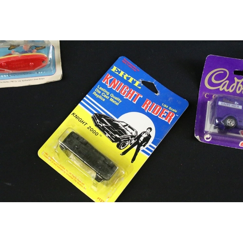 126 - 18 Boxed / carded diecast models to include ERTL 1/25 Knight Rider Knight 2000, 2 x ERTL 1/64 Knight... 