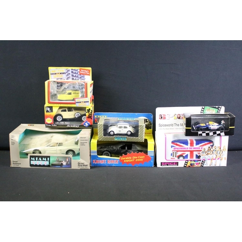 126 - 18 Boxed / carded diecast models to include ERTL 1/25 Knight Rider Knight 2000, 2 x ERTL 1/64 Knight... 