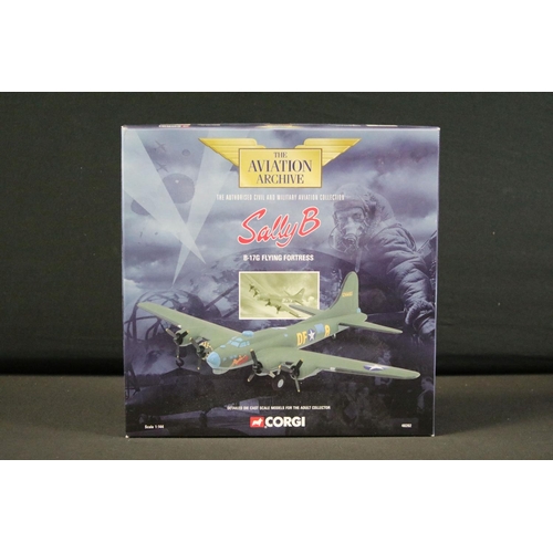 127 - Five boxed Corgi The Aviation Archive diecast models to include 4 x 1/72 scale (AA39806 Panavia Torn... 