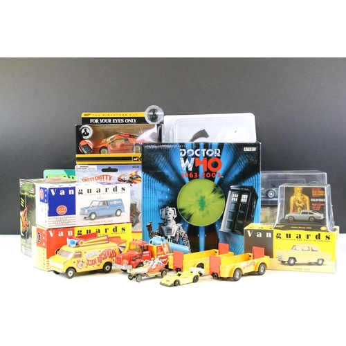 151 - Collection of various boxed and unboxed film and TV related diecast models to include Corgi CC50902 ... 