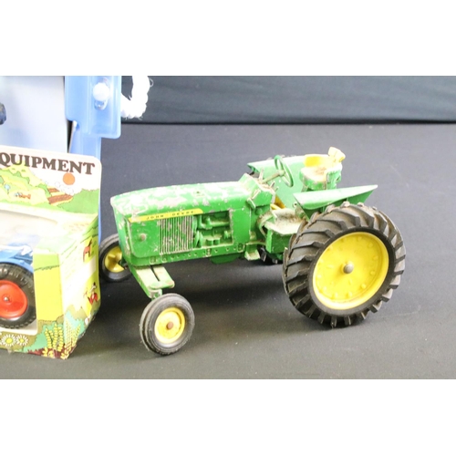 155 - Collection of various boxed farming and tractor related diecast models to include Lone Star Farmers ... 