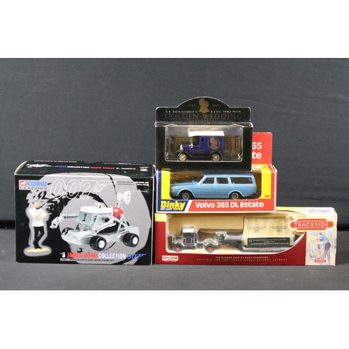 158 - Collection of diecast models to include 8 x boxed models (Dinky 122 Volvo 265 DL Estate, Corgi James... 