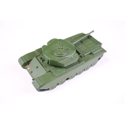 165 - Three boxed Dinky military diecast models to include 660 Tank Transporter, 651 Centurion Tank and 62... 