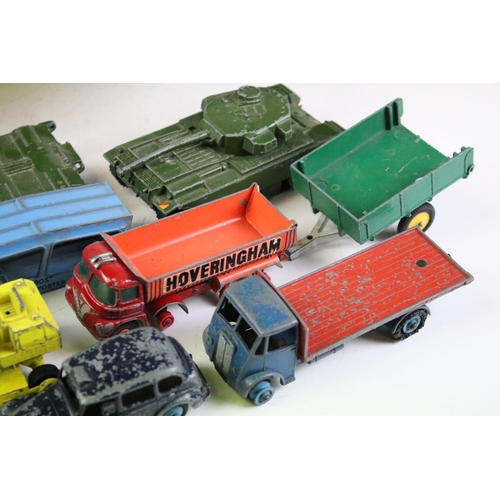 171 - Around 25 play worn diecast models to include examples from mainly Dinky, Corgi and Matchbox featuri... 