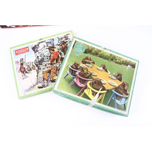 265 - 12 Boxed wooden vintage Victory jigsaw puzzles