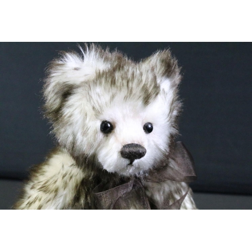 268 - Four Charlie Bears to include Mitzi (CB171800B), Sparkles (CB175112B), Fluff (CB 630310C) & Chanelle... 