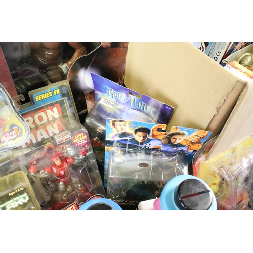 302 - Collection of various toys and games to include 2 x Toy Biz Marvel Legends including Thor and Silver... 