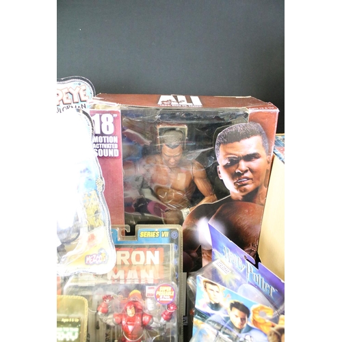 302 - Collection of various toys and games to include 2 x Toy Biz Marvel Legends including Thor and Silver... 