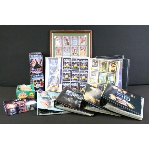 309 - Doctor Who - A collection of Doctor Who trading cards, housed within seven binders, dating from 1970... 