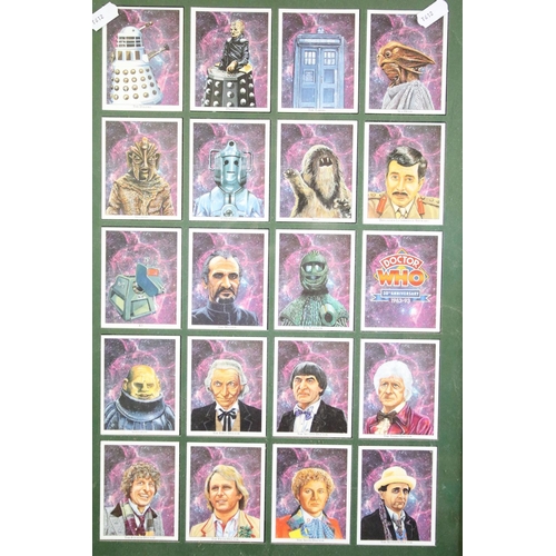 309 - Doctor Who - A collection of Doctor Who trading cards, housed within seven binders, dating from 1970... 