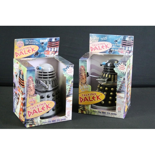 310 - Doctor Who - Five boxed Product Enterprise Doctor Who Talking Dalek battery operated toys, plus a Da... 