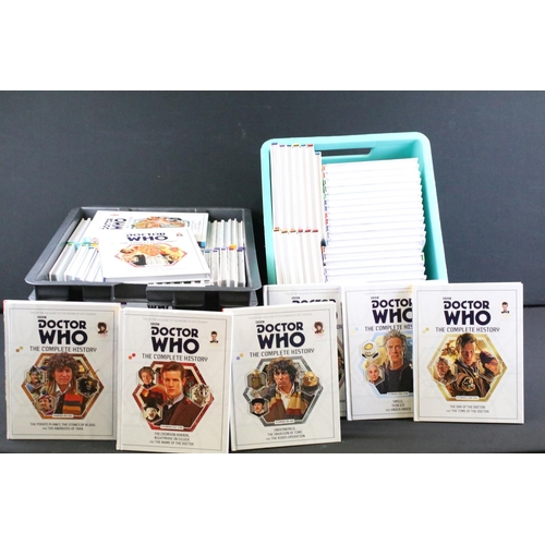 324 - BBC Doctor Who The Complete History 'The Definitive Guide To The Making of Doctor Who' - A collectio... 