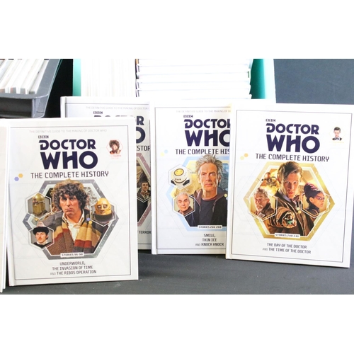 324 - BBC Doctor Who The Complete History 'The Definitive Guide To The Making of Doctor Who' - A collectio... 