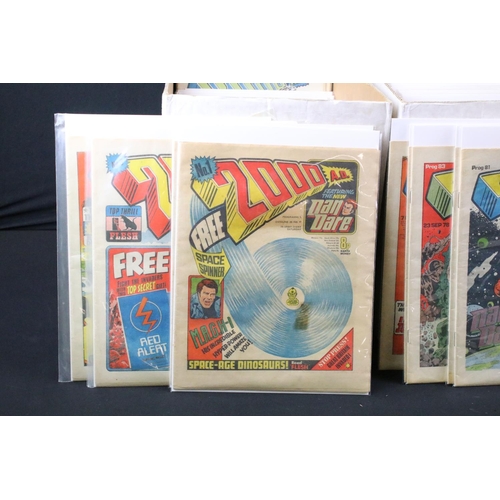 335 - Comics - Bagged and board 2000AD Comics run of issue 1 to 78 with 2000AD issues 81 to 850 varying co... 