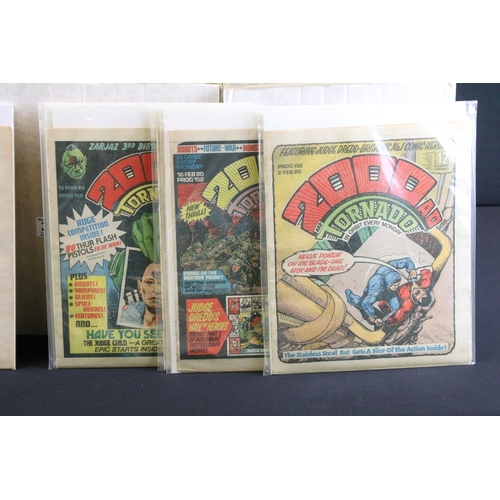 335 - Comics - Bagged and board 2000AD Comics run of issue 1 to 78 with 2000AD issues 81 to 850 varying co... 