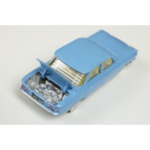 180 - Three boxed Corgi diecast models to include 226 Morris Mini Minor in pale blue with red interior (bo... 