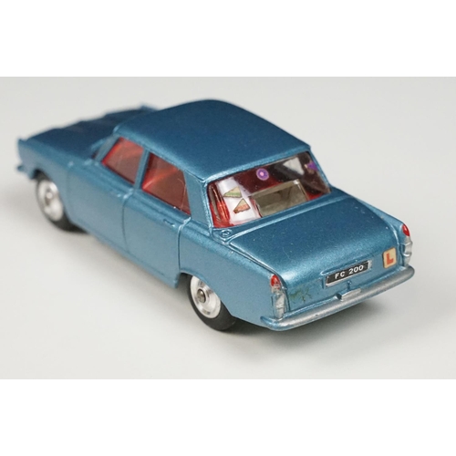 180 - Three boxed Corgi diecast models to include 226 Morris Mini Minor in pale blue with red interior (bo... 