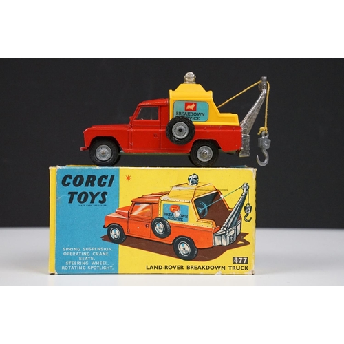 181 - Three boxed Corgi diecast models to include 460 Neville Cement Tipper Body on ERF Chassis (diecast s... 