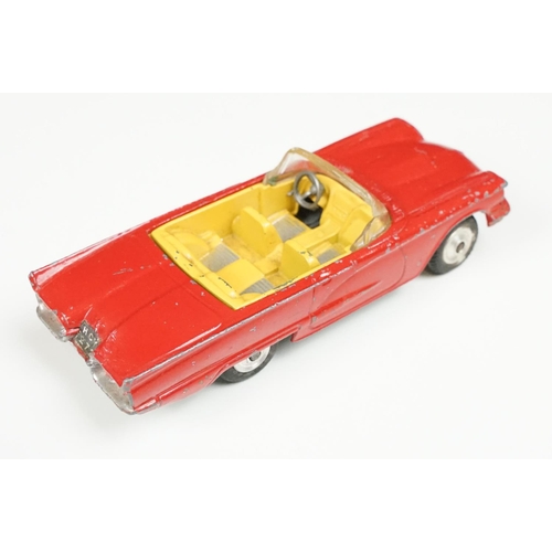 182 - Four boxed Corgi diecast models to include 238 Jaguar Mark X in metallic cerise with lemon interior,... 