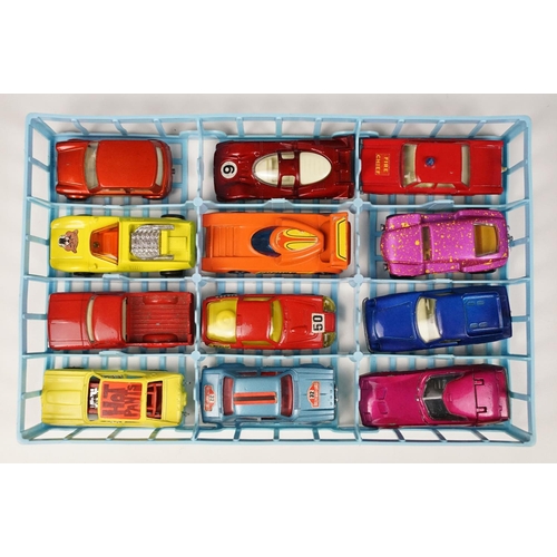 184 - Matchbox Series Collectors Case containing 51 diecast models featuring Matchbox and Corgi Juniors ex... 