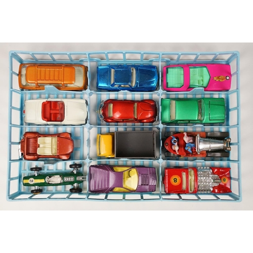 184 - Matchbox Series Collectors Case containing 51 diecast models featuring Matchbox and Corgi Juniors ex... 