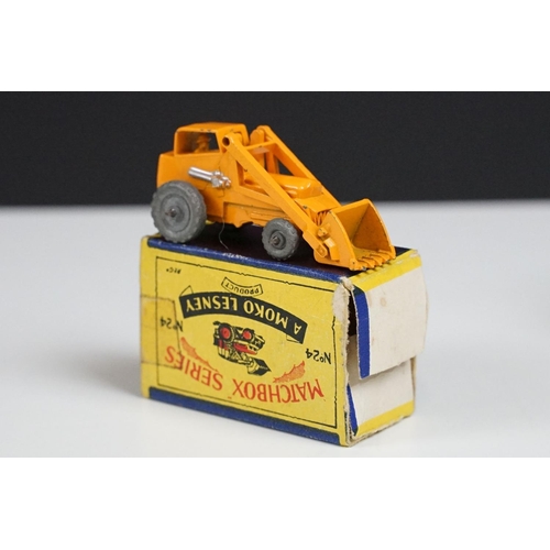 186 - 11 Boxed Matchbox Series MOKO Lesney diecast models to include 32, 2 x 16, 2, 42, 24, 23, 10, 60, 69... 