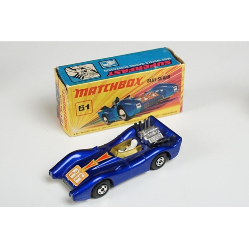 187 - 12 Boxed Matchbox Superfast & Rolamatics diecast models to include 2 x 20 Lamborghini Marzal, 32 Mas... 