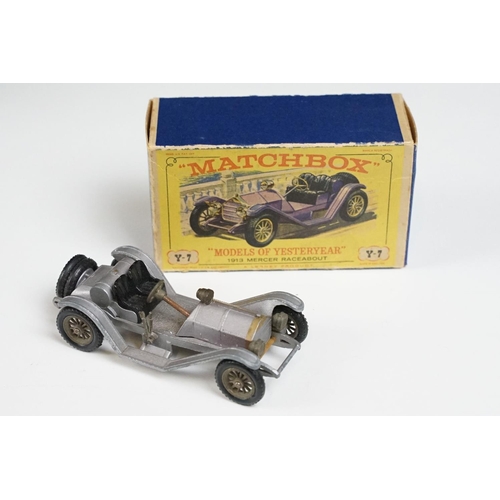 188 - Three boxed Matchbox Lesney Models of Yesteryear diecast models to include Y9 Fowler Big Lion Showma... 