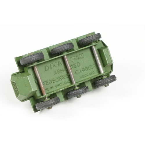 191 - Seven boxed Dinky military diecast models to include 2 x 660 Tank Transporter, 622 10 Ton Army Truck... 