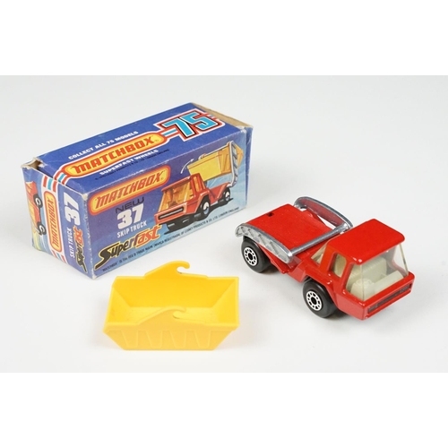 192 - 13 Boxed Matchbox Superfast diecast models to include 2 Rescue Hovercraft, 5 Seafire, 33 Police Moto... 