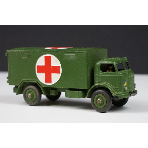 194 - Five boxed military diecast models to include Vilmer (Denmark) 455 Styrbar Chevrolet and 4 x Dinky (... 